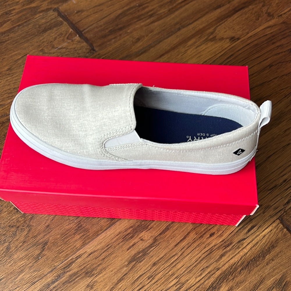 Sperry loafers.